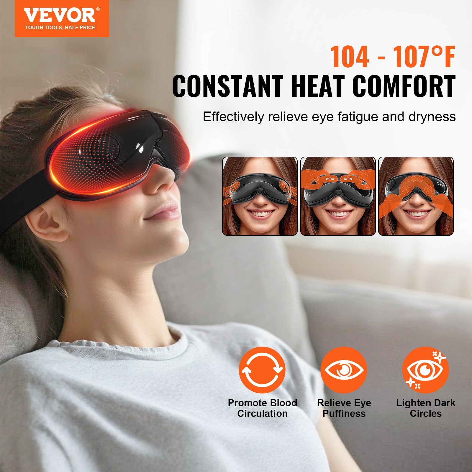 LONGÉ Solace heated eye massager